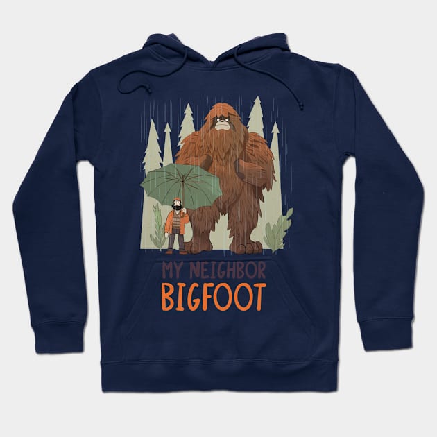 my neighbour Bigfoot Hoodie by WOAT